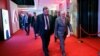 Armenia - Prime Minister Nikol Pashinian (right) attends an event dedicated to the 20th anniversary of the launch of the Viva Armenia cellphone network, Yerevan, July1, 2025.