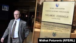 Ulaz u zgradu Parlamenta Federacije BiH
