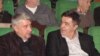 Dragan Simić (lijevo) i Almir Reko Makedonac na premijeri filma u Sarajevu, 24. decembar 2015.