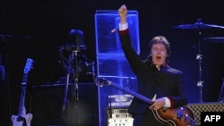 Paul McCartney na koncertu Mexico Cityu, 27. maja 20101. godine