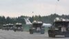 Російські війська на марші у Білорусі