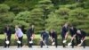 Liderii G7 la o ceremonie simbolică de plantare de pomi la Ise-Jingu Shrine 
