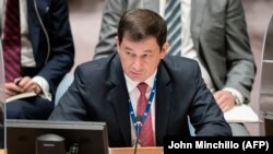 Ambasadorul adjunct al Rusiei la ONU, Dmitri Polianski.