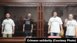 Судовий процес над відповідачами в Алушті «Справа Хізба Ут-Тахріра». Ростов-на-Дон, Росія, серпень 2021