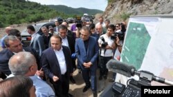Armenia - Prime Minister Hovik Abrahamian visits Tavush region,5Jul2014 