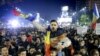 La protestul din 5 noiembrie din Piața Universității de la București