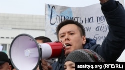 Жанболат Мамай. 13-февраль, 2022-жыл. Алматы шаары.