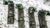 Sisteme rusești antirachetă S-400 amplasate în Belarus, în cadrul exercițiilor militare comune ruso-belaruse, 9 februarie 2022, imagine difuzată de ministerul apărării de la Moscova