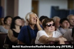 Презентація документального фільму-розслідування Радіо Свобода авторства Дмитра Джулая «Буча. Яблунська». Буча, 8 червня 2025 року