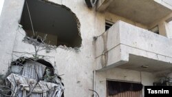 آپارتمانی در تهران که ۲۳ خرداد هدف جملۀ اسرائیل قرار گرفت