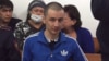 Алматинец Шухрат Кибиров, привлеченный к суду после «слушания» нашидов, на суде по его делу. Алматы, 28 сентября 2017 года.