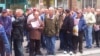 Protest radnika "Hidrogradnje" u Sarajevu