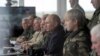 Президент Путин Батыш -2013 машыгуусунда ракета атууга байкоо салууда. Гродно, 26-сентябрь, 2013-жыл. 