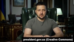 Ukrajinski predsednik Volodimir Zelenski u obraćanju građanima i građankama Ukrajine 7. novembra 2022. 
