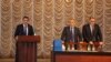 17 noiembrie 2017, adunarea generală a procurorilor. La tribună Mircea Roșioru, adjunct al procurorului general, fost președinte al Consiliului Superior al Procurorilor