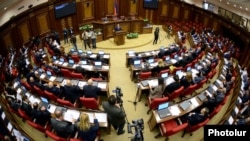Armenia - A parliament session in Yerevan, 3Feb2014.