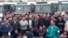 Iran - Iranian members of the Bus Company take part in strike in Tehran . Syndicate of Workers of Tehran and Suburbs Bus Company was organized this stricke . UNDATED