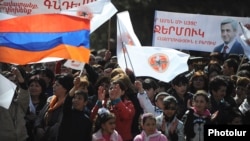 რესპუბლიკური პარტიის წინასაარჩევნო აქცია