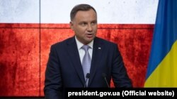 Полскиот претседател Анджеј Дуда 