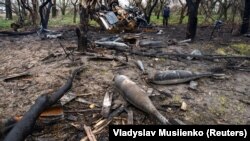 Белозёрка кыштагына буга чейин да чабуул болгон. Сүрөт мурдагы соккулардан кийин тартылган. 