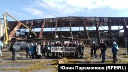 Акция в защиту ангаров 