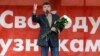 Оппозиционный политик Борис Немцов выступает на митинге протеста. Москва, 6 мая 2013 года. 