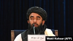 ذبیح الله مجاهد، سخنگوی حکومت طالبان