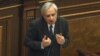 Armenia - Former Foreign Minister Vartan Oskanian addresses the National Assembly, Yerevan, 01Oct2012.