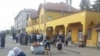 Железничка станица во Гевгелија.