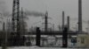 Центральныe ворота металлургического комбината АО «АрселорМиттал Темиртау». 