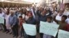 Pakistanis in Karachi rally in the aftermath of the deadly mosque shootings in New Zealand.