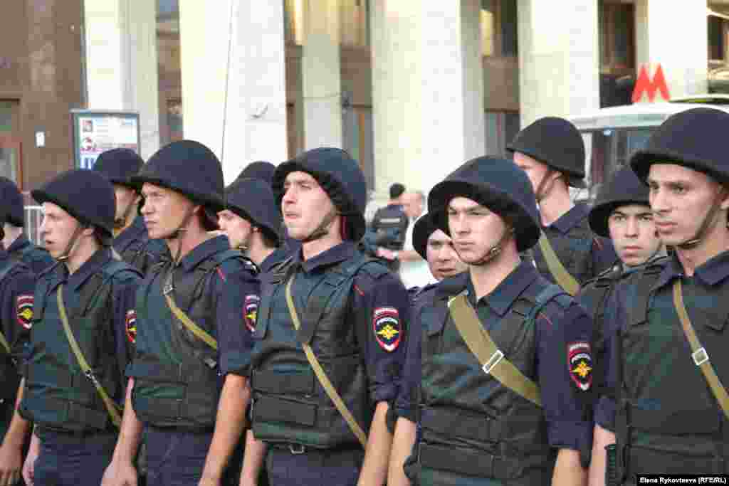 Москва, Манежная, 18 июля 2013