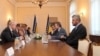Susret njemačke delegacije na čelu sa ministrom Christianom Schmidt​om i predsjedavajućeg Predsjedništva BiH Bakira Izetbegovića, Sarajevo, 13. juli 2016.