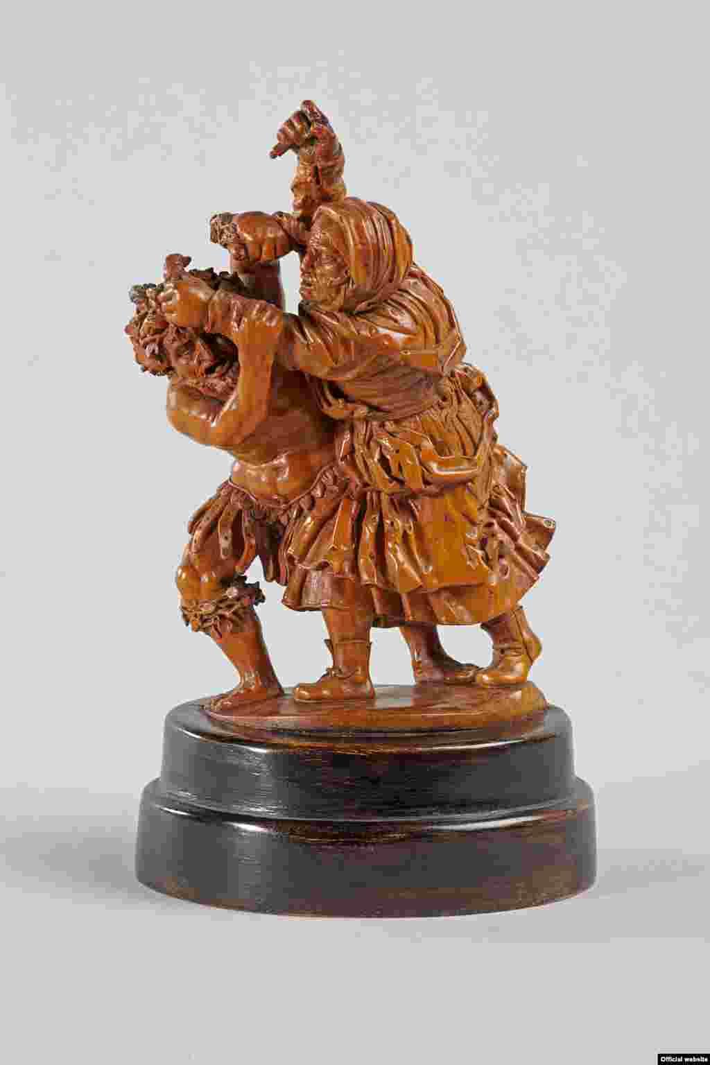 Maestru necunoscut, Lupta dintre diavol și o femeie bătrână, cca. 1600 (Liebieghaus Skulpturensammlung, Frankfurt am Main. Photo: Liebieghaus Skulpturensammlung – ARTOTHEK).