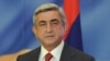 Armenia -- President Serzh Sarkisian delivers a speech in Moscow, 16Nov2010.