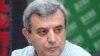 Armenia - Gagik Minasian, chairman of the parliament committee on finance and economy, at a news conference, 05Aug2011.