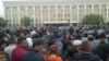 Учасники мітингу проти «продажу землі» в Кизилорда, Касахстан. 1 травня 2016 року