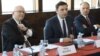 Macedonia - Philip Reeker, deputy and political adviser to the Commander of the European Command of the US Military Forces during his visit to Skopje.