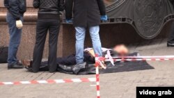 На месте убийства
