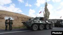 Российские миротворцы в Нагорном Карабахе (архив)