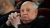 Russia Gorbachev -- Former Soviet leader Mikhail Gorbachev attends the Moscow premier of a film made by Werner Herzog and British filmmaker Andre Singer based on their conversations, in Moscow, Russia, Thursday, Nov. 8, 2018. Gorbachev told reporters that