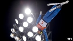 «Золотий» стрибок лижника-акробата Олександра Абраменка на Зимових Олімпійських Іграх у Пхньочхані, 18 лютого 2018 року 