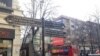 Тројазична патоказна табла во центарот на Скопје
