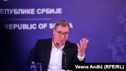 Presidenti i Serbisë, Aleksandar Vuçiq. 