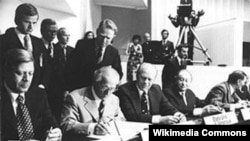 ჰელსინკის დეკლარაციის ხელმოწერის ცერემონია, 1975 წლის აგვისტო